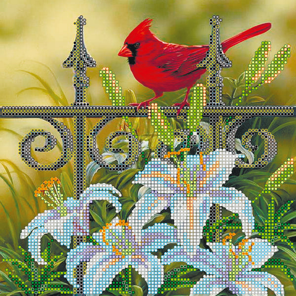 Canvas for bead embroidery