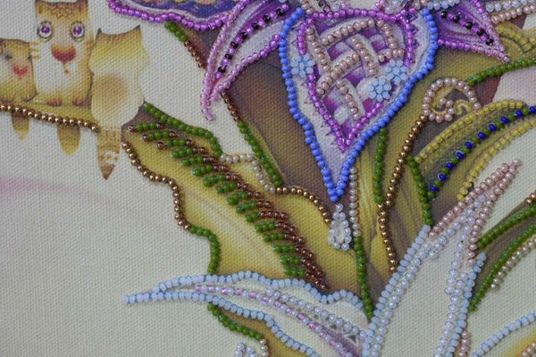 DIY Bead Embroidery Kit