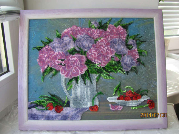 Canvas for bead embroidery