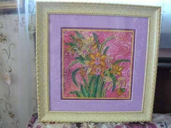 Canvas for bead embroidery