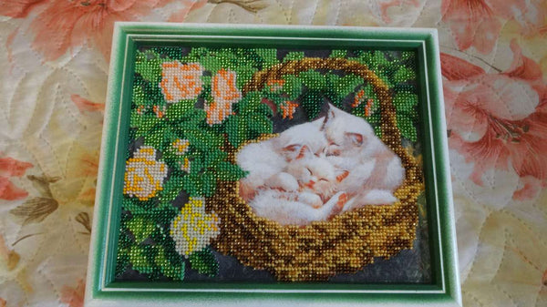Canvas for bead embroidery