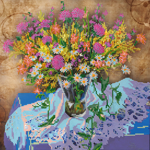 Canvas for bead embroidery