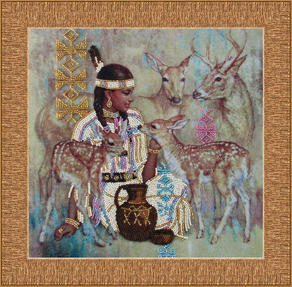 DIY Bead Embroidery Kit