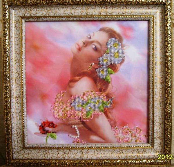 Canvas for bead embroidery