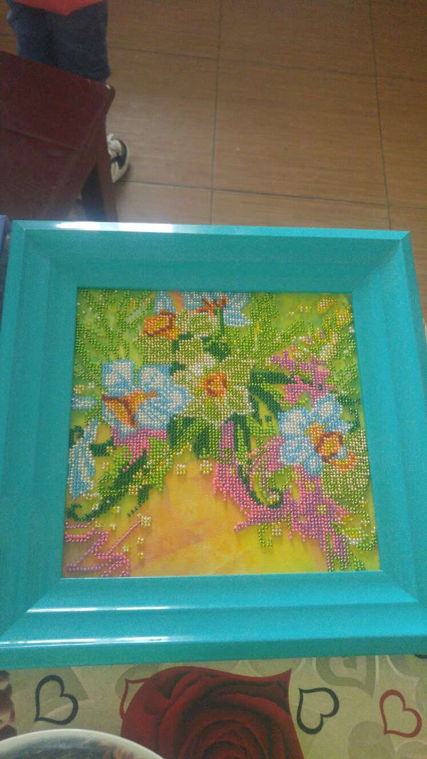 Canvas for bead embroidery