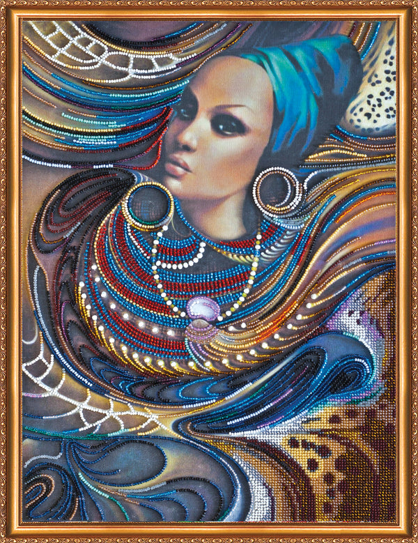 DIY Bead Embroidery Kit