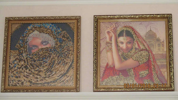 DIY Bead Embroidery Kit