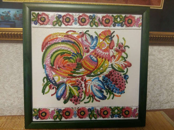 Canvas for bead embroidery