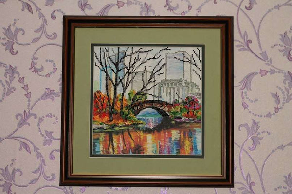 Canvas for bead embroidery