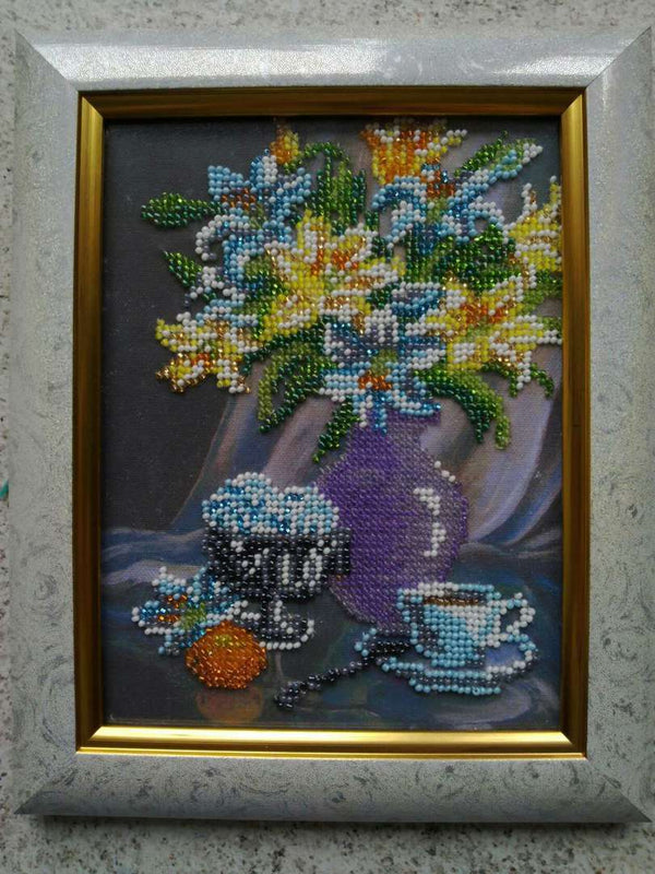 Canvas for bead embroidery