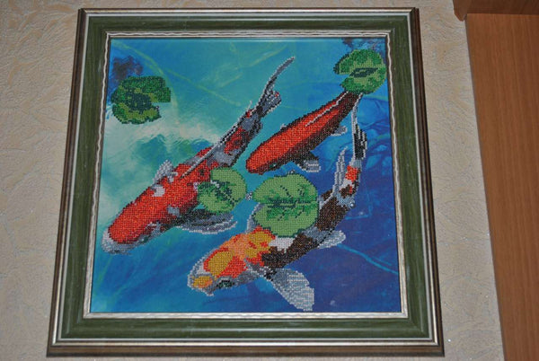 Canvas for bead embroidery