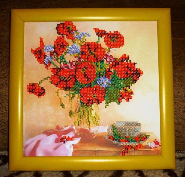 Canvas for bead embroidery