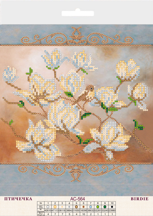 Canvas for bead embroidery