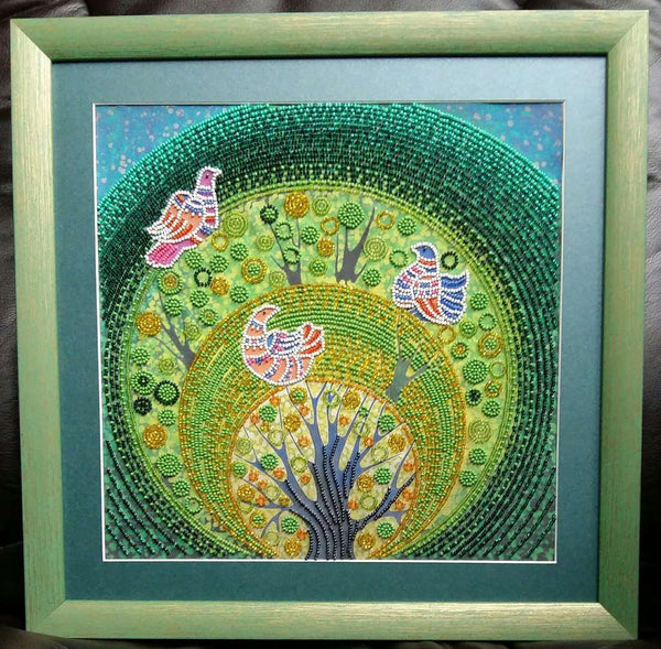Canvas for bead embroidery