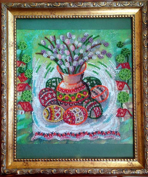 Canvas for bead embroidery