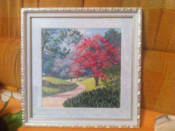 Canvas for bead embroidery