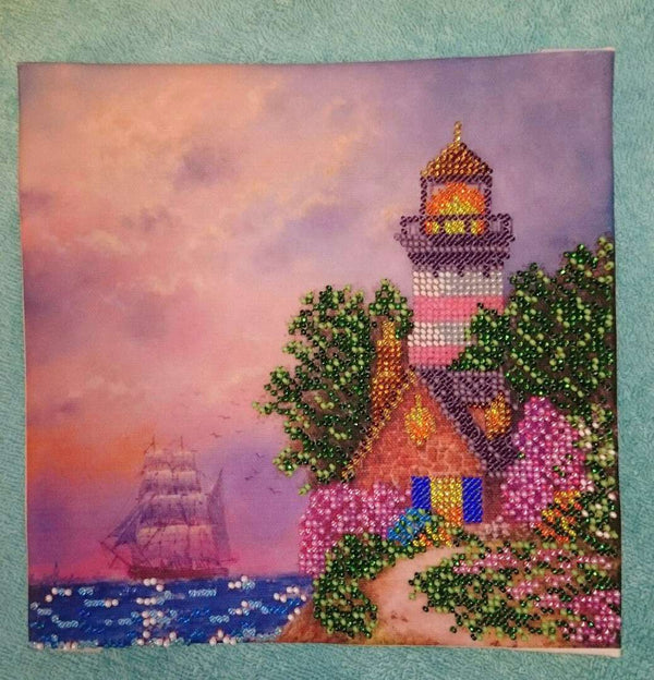 Canvas for bead embroidery