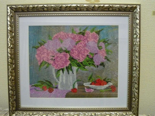 Canvas for bead embroidery