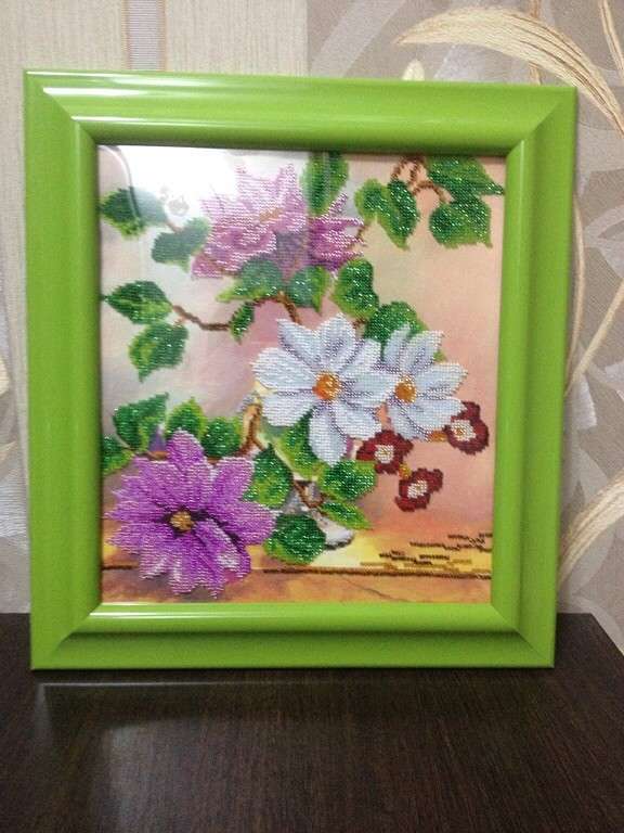 Canvas for bead embroidery