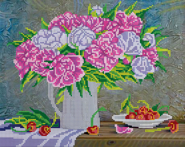 Canvas for bead embroidery
