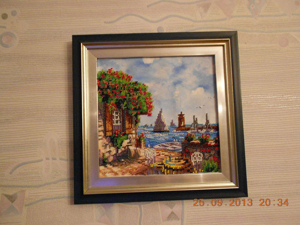 Canvas for bead embroidery