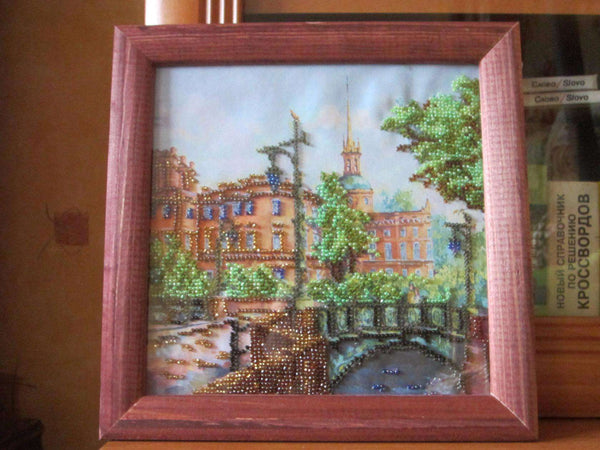 Canvas for bead embroidery