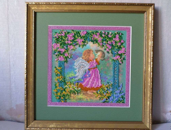 Canvas for bead embroidery