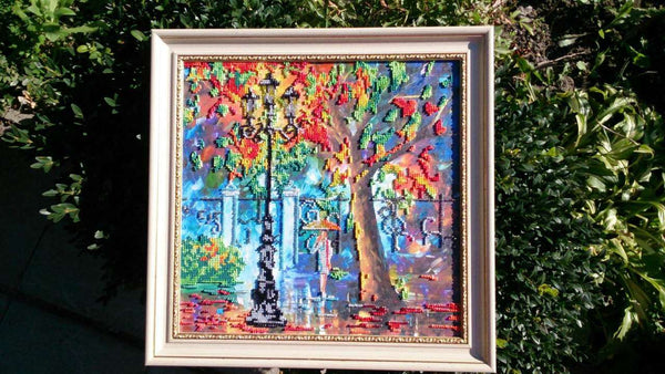 Canvas for bead embroidery