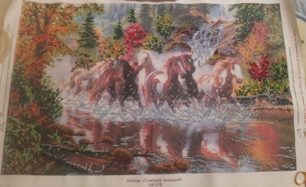 DIY Bead Embroidery Kit