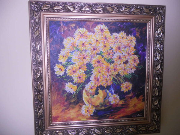 Canvas for bead embroidery