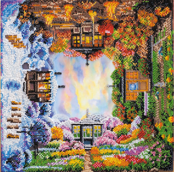 DIY Bead Embroidery Kit