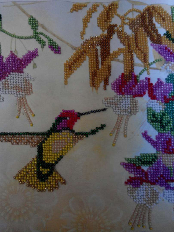 Canvas for bead embroidery