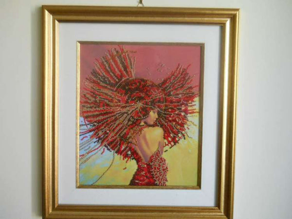 DIY Bead Embroidery Kit