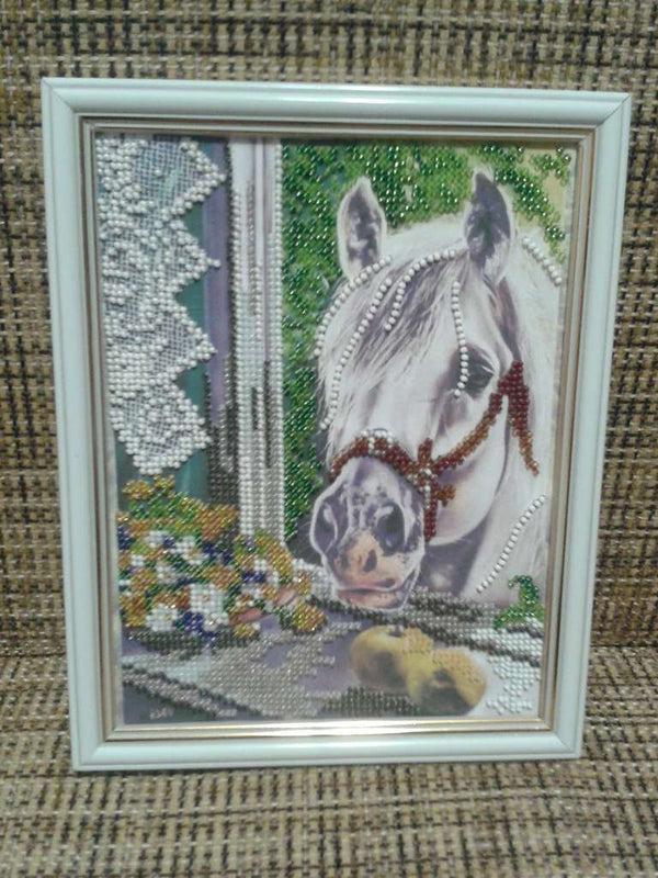 Canvas for bead embroidery