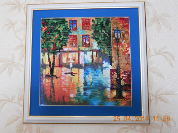 Canvas for bead embroidery