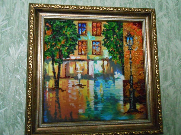 Canvas for bead embroidery