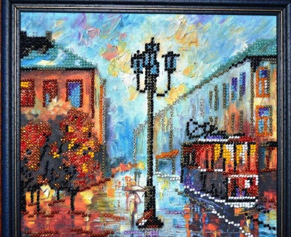 Canvas for bead embroidery