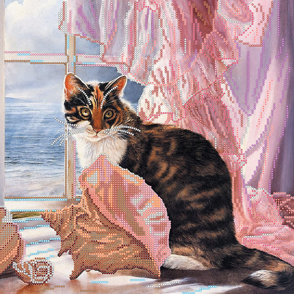 Canvas for bead embroidery