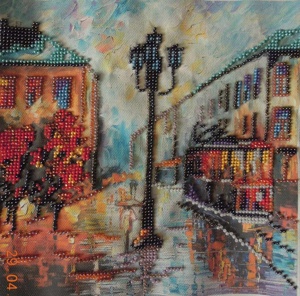 Canvas for bead embroidery