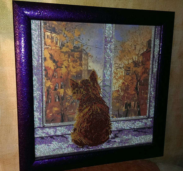 Canvas for bead embroidery