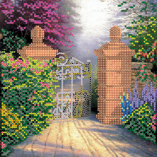 Canvas for bead embroidery