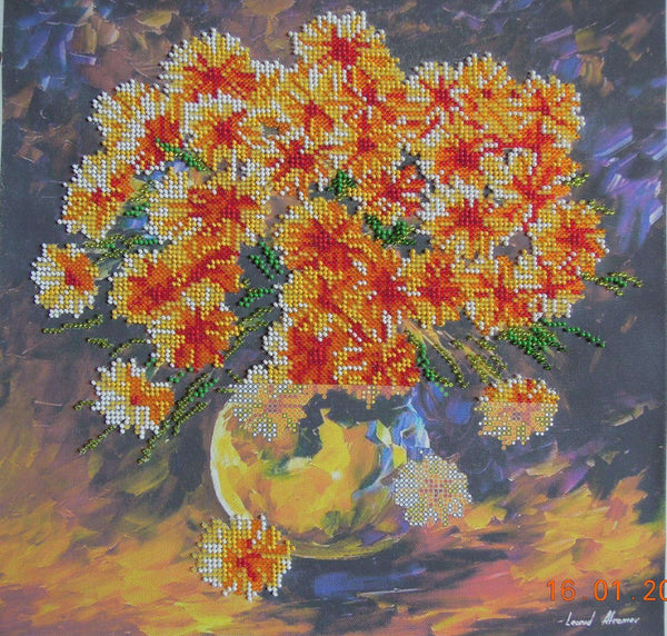 Canvas for bead embroidery