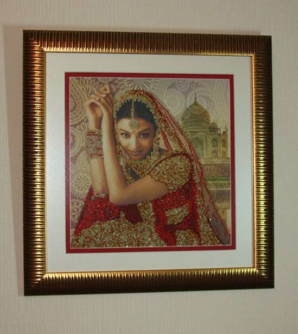 Canvas for bead embroidery