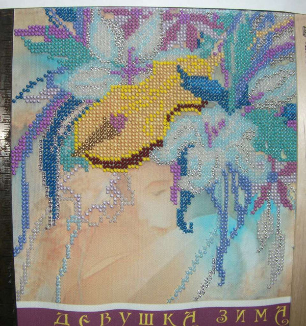 Canvas for bead embroidery
