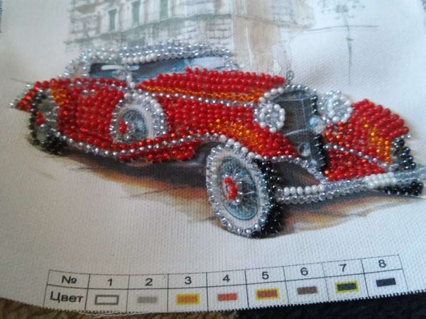 DIY Bead Embroidery Kit