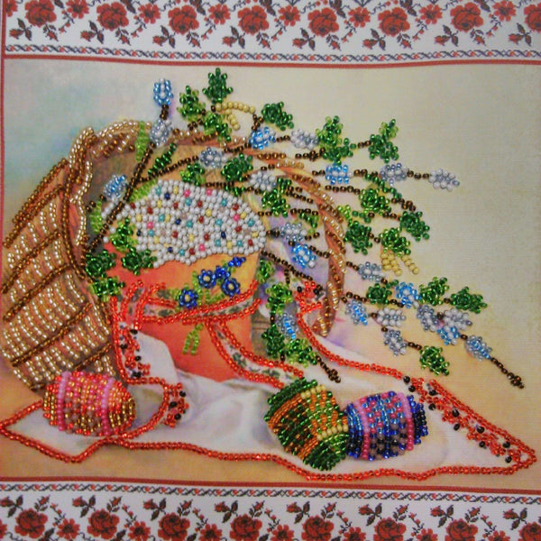 Canvas for bead embroidery