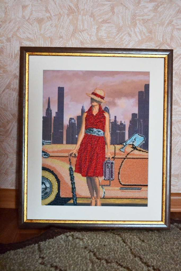 DIY Bead Embroidery Kit