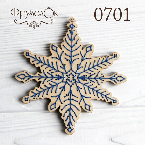 DIY Cross stitch kit on wood