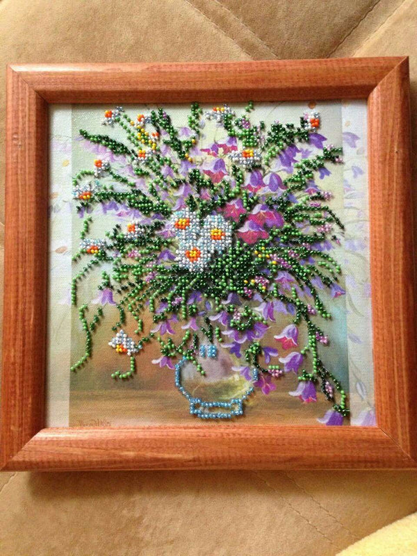 Canvas for bead embroidery