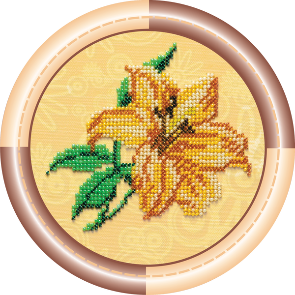 DIY Bead Embroidery Kit